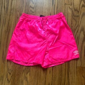 Umbro Pink Athletic Shorts